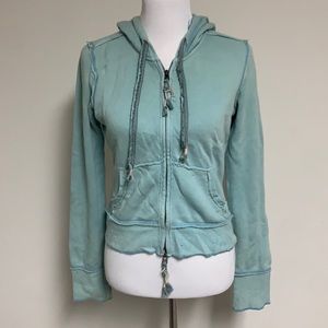 Distressed Z brand hoodie